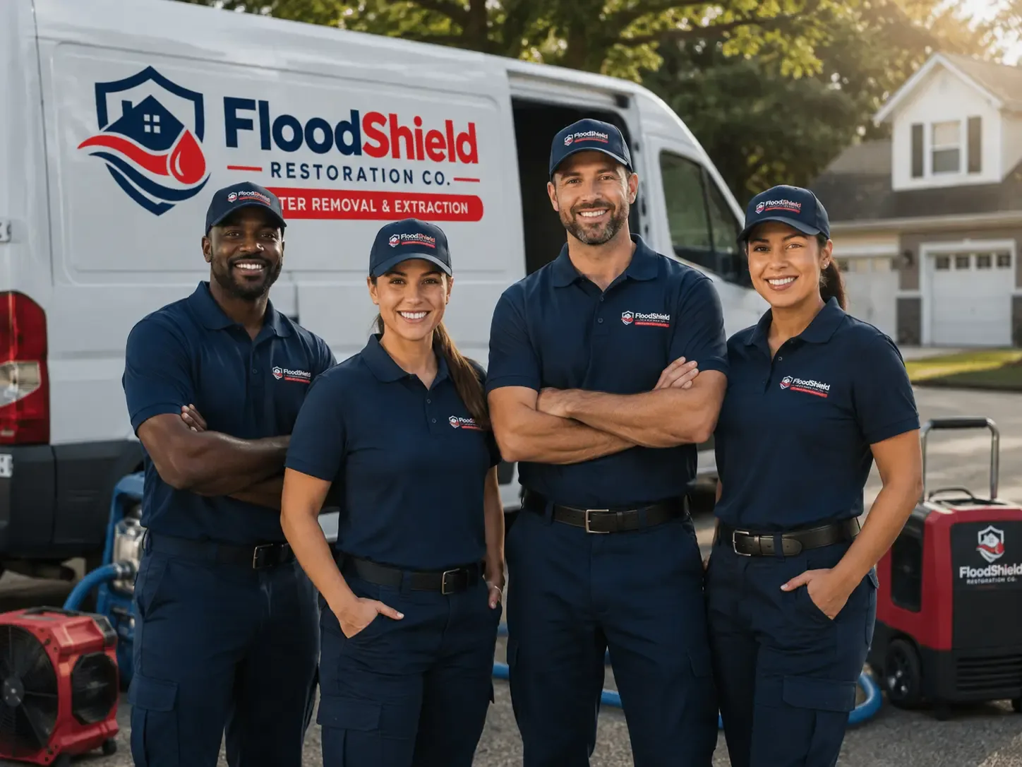 Flood Damage Restoration company in Potomac, IL